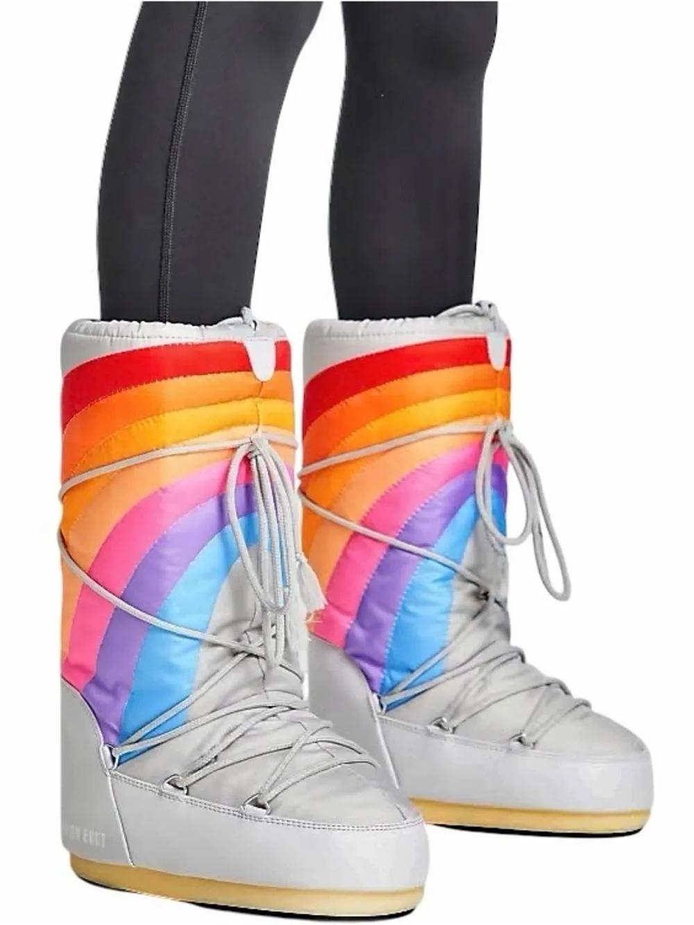 Moon Boot Icon Rainbow Snow Boots